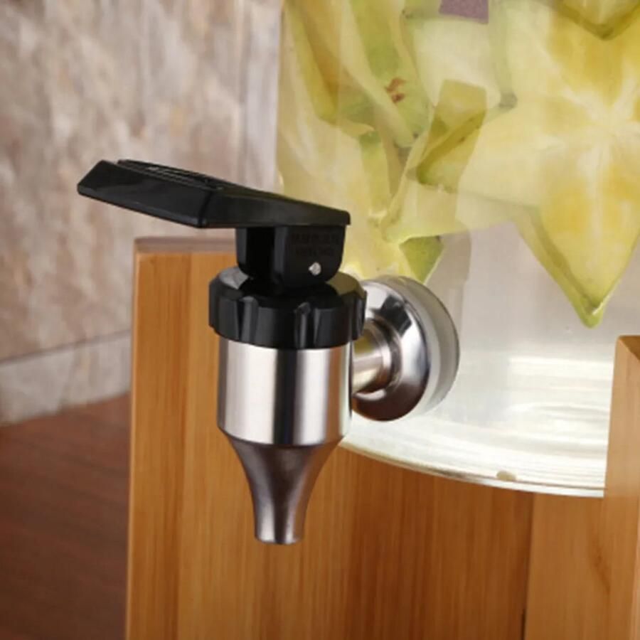 Biertaps roestvrijstalen waterdispensers drankdispensers vervangingsonderdelen Geschikt voor taps in glazen containers koffie- bier- wijn- en sapdispensers 16 mm