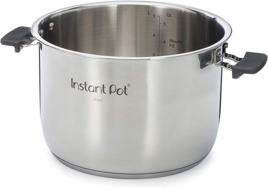 Roestvrij Stalen Kookpan met Handgrepen 2 5 L voor Snel Koken