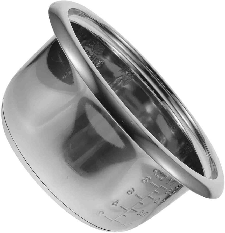 Binnenpan Rijstkoker Kookgerei Container Rijst Koken Antiaanbaklaag 6 Liter Capaciteit Aluminium