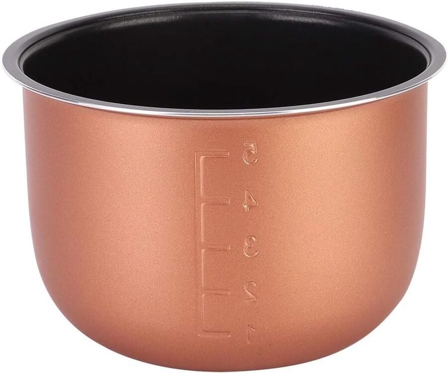 Binnenste Kookpot Zilver 15 8 x 10 3 cm Binnencontainer voor Rijstkokers van 1 5L en 1 6L