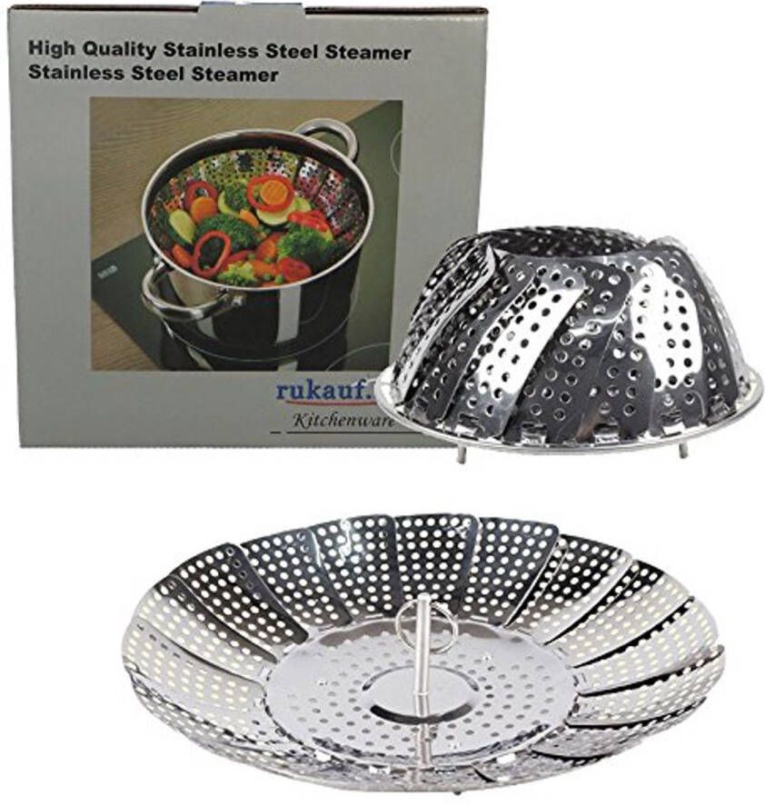 Biologische Stoominzet voor RVS Stoommand (14-24 cm)