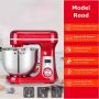 Brivia Keukenmachine Voedsel Mixer Blender Stille Motor Crème Ei Garde Deeg Kneder 6 Snelheid Standen 1200 W 6 Liter Capaciteit Keukenmixer Met Mengkom Keuken Machine Top Kwaliteit - Thumbnail 2