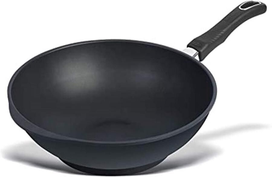 Wok Pan 30 cm met Afneembare Steel Geschikt voor Oven