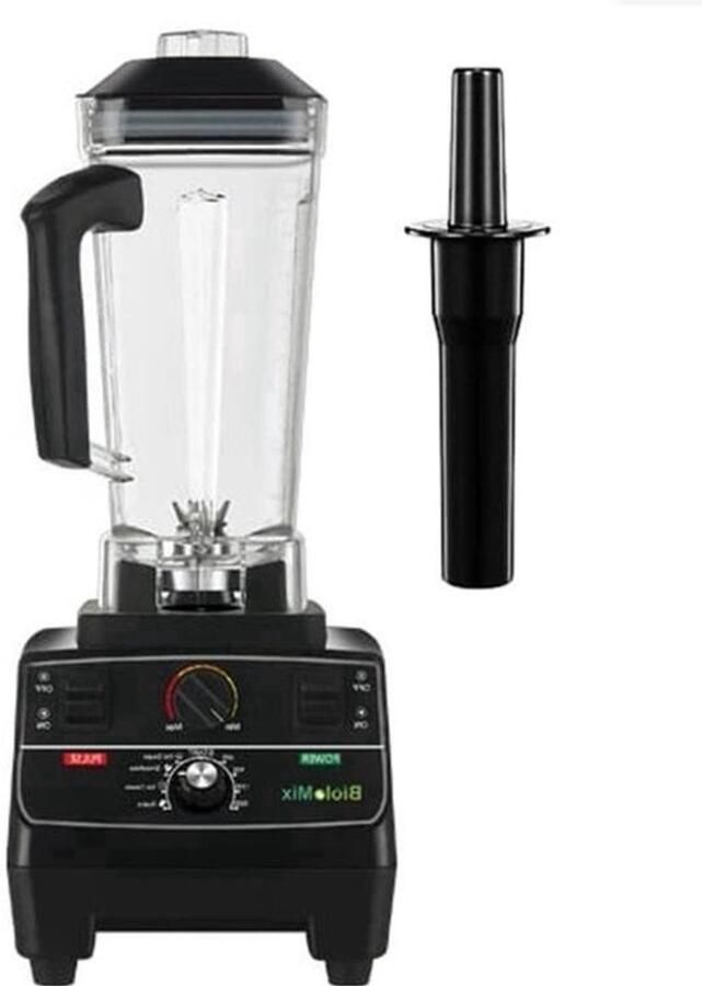 Blender 2L BPA-vrij Jar 2200W Foodprocessor Pre-geprogrammeerde Instellingen Variabele Snelheid Ideaal voor Smoothies IJs en Soepen Grote 2L capacitei Standaard