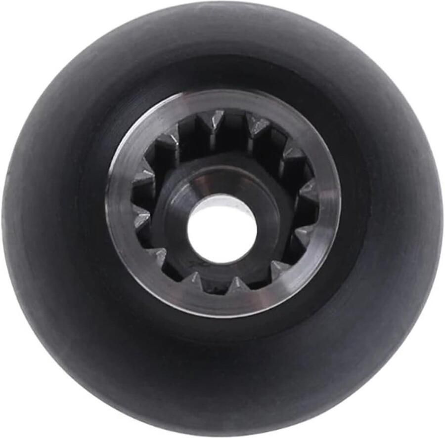 Blender Aandrijfdop Paddestoel Tandwiel Apparaat Reparatie Stabiele Krachtoverbrenging 3.8 x 2.8 cm Zwart