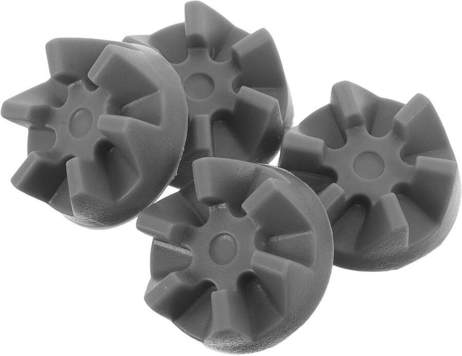 Blender Aandrijfkoppelingen Mixer Vervanging Keukenmixer Reparatie Sterk Rubber Ontwerp 4 Stuks Grijs