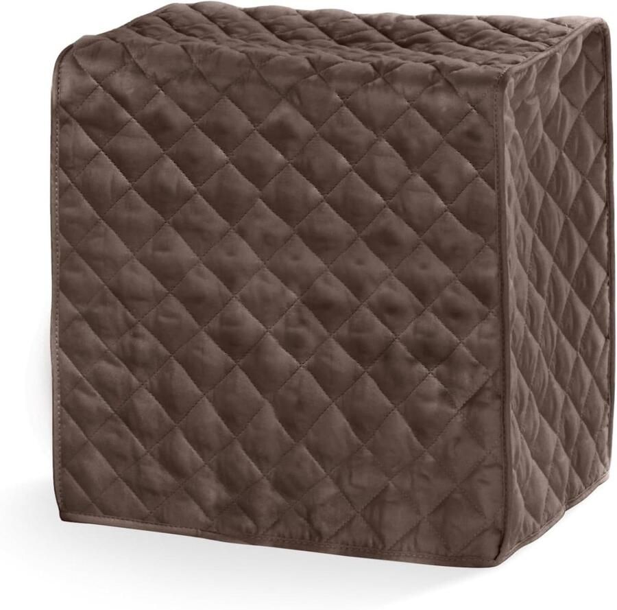 Blender Deksel Keukenmachinehoes Apparaat Beschermen Gewatteerde Polyester Stof 10x8x16 Inch Brons