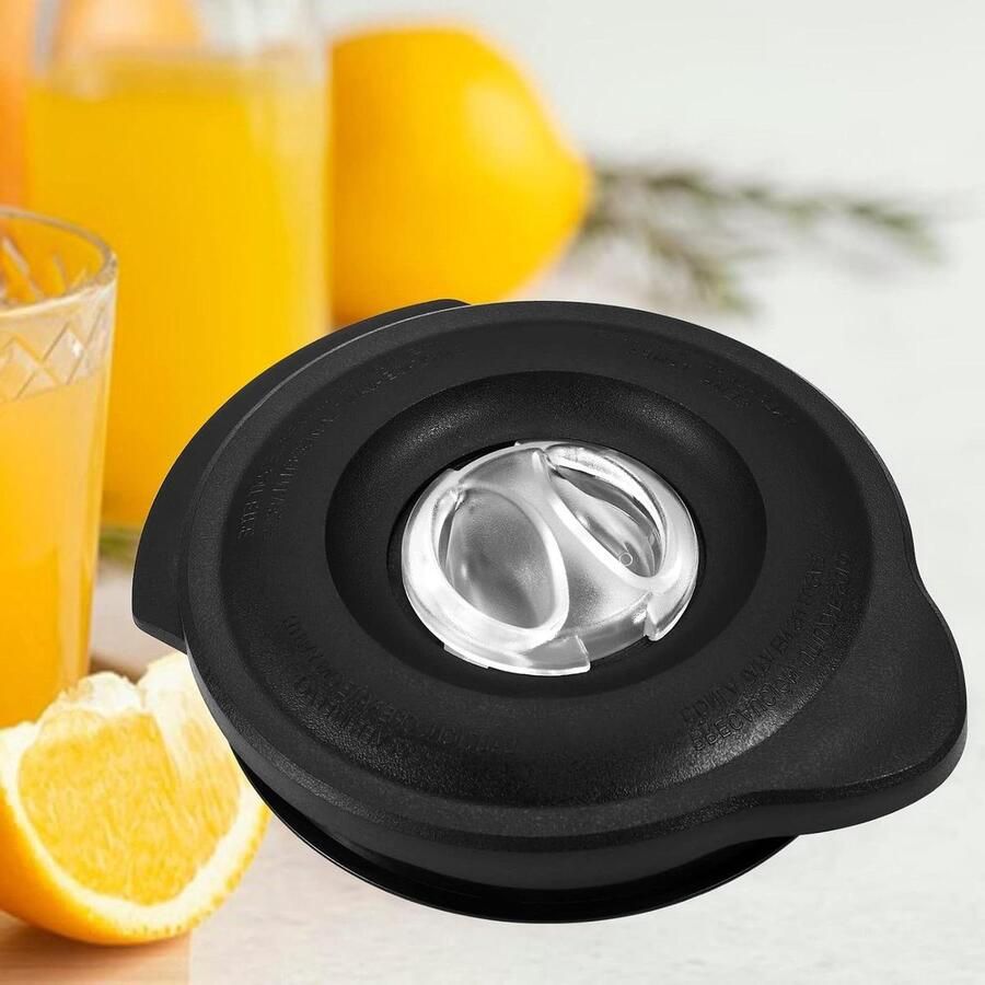 Blender Deksel Reserveonderdeel Kan Keuken Gebruik Vaatwasmachinebestendig 17 x 14 x 3 cm Zwart