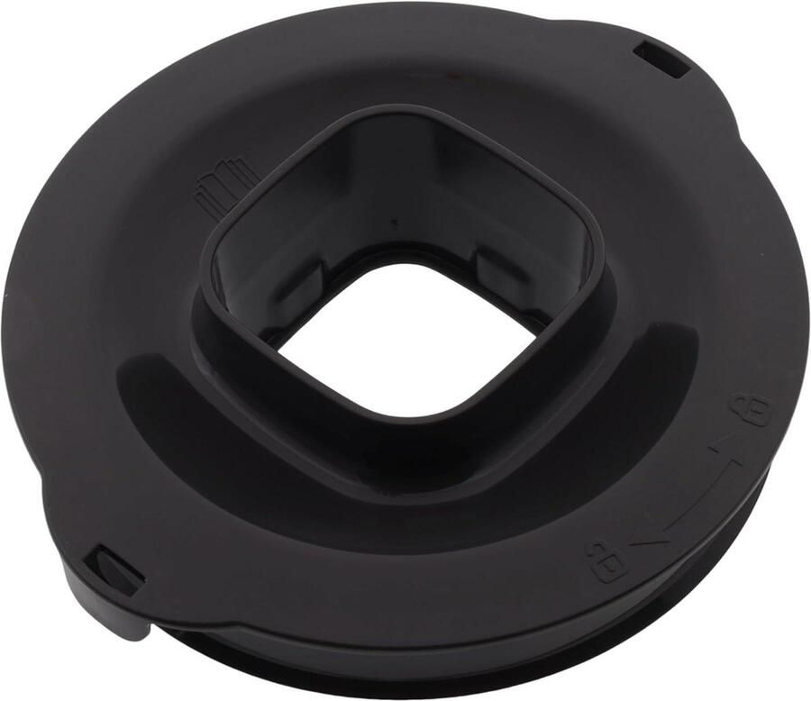Blender Deksel Sluiting Kan Keuken Gebruik Origineel Onderdeel 12 x 12 x 3 cm Transparant