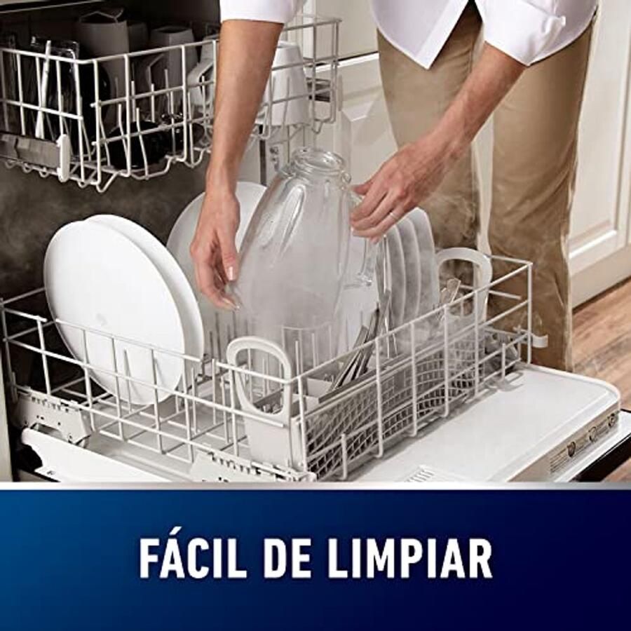 Blender en mixer voor smoothies 3 snelheden 600 W 1 25 l glazen beker roestvrijstalen messen