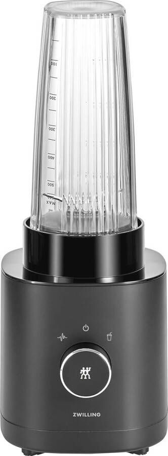 Blender en Smoothiemaker met 600 Watt Motor en Roestvrijstalen Kruislemmet