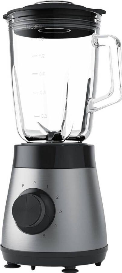 Blender Glazen Kan Krachtige Blender Met Glazen Kan Smoothie Blender 1 5 Liter 500 W Smoothie Maker RVS Blender To Go Variabele Snelheid Met Glazen Reservoir Warme en Koude Bereidingen