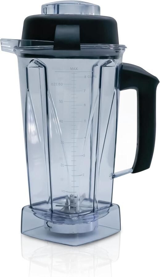 Blender Kan Reserve Pitcher Smoothie Maken Grote Capaciteit 64 Ounce Transparant