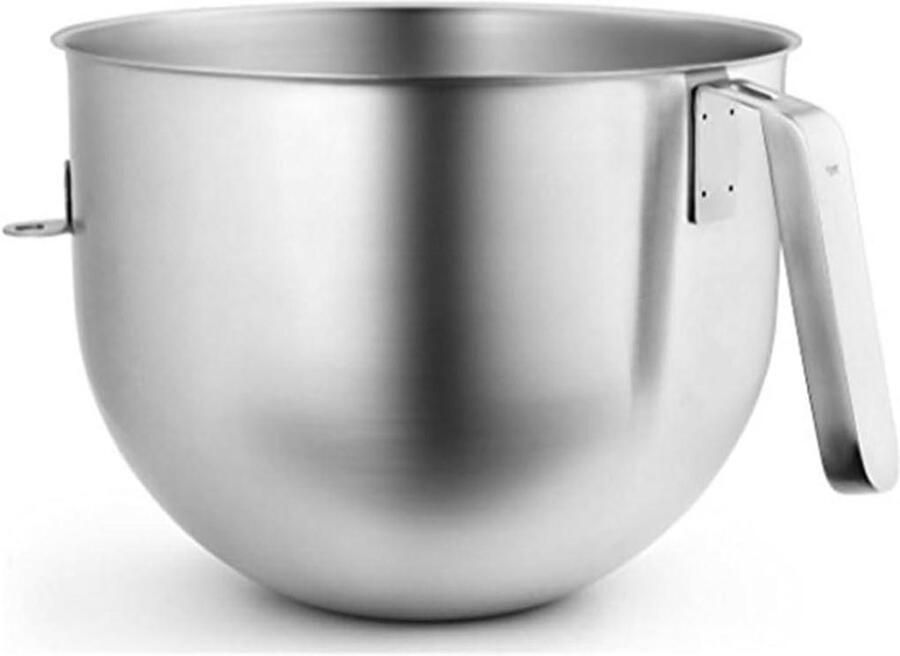 Blender Kom Reserve Kom Bakken en Mixen Voedselveilig Roestvrij Staal 7 Liter Inhoud Zilverkleurig