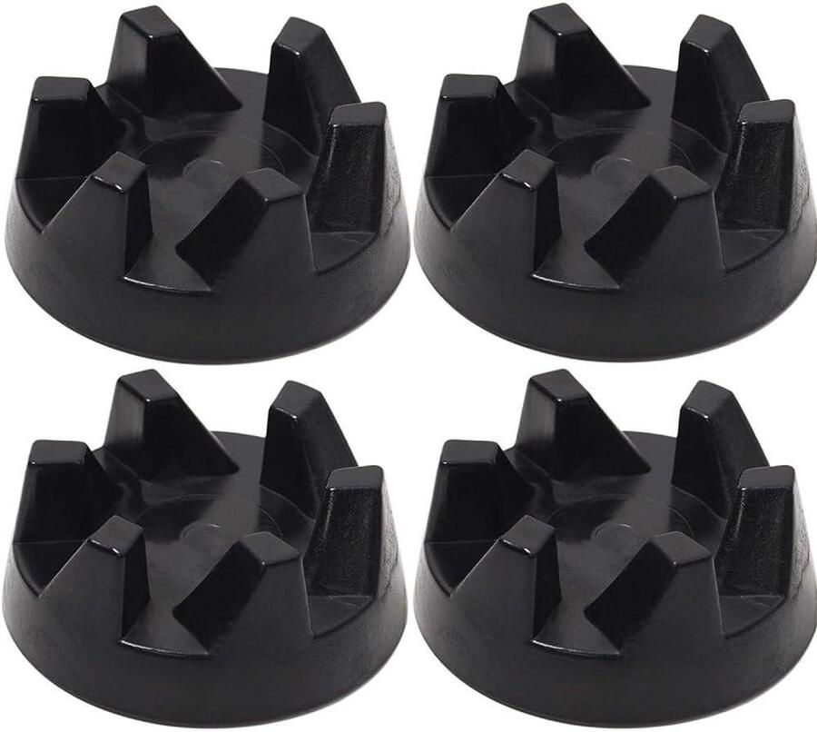 Blender Koppeling Reserveonderdeel Mixer Apparaat Repareren Duurzaam ABS Metaal 4 Stuks Zwart