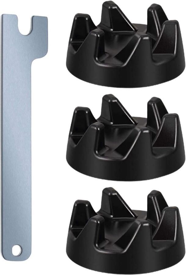 Blender Koppeling Reserveonderdeel Mixer Apparaat Repareren Duurzaam PP Materiaal 36mm Buitendiameter Zwart