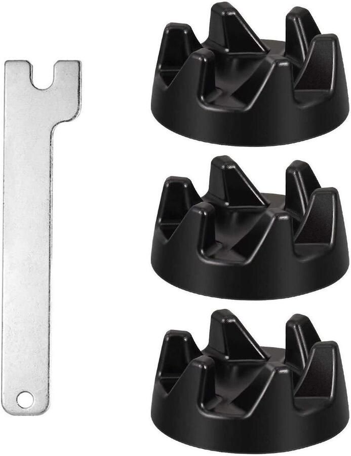 Blender Koppeling Set Reserveonderdelen Apparaat Repareren Inclusief Gereedschap 3 Stuks Grijs