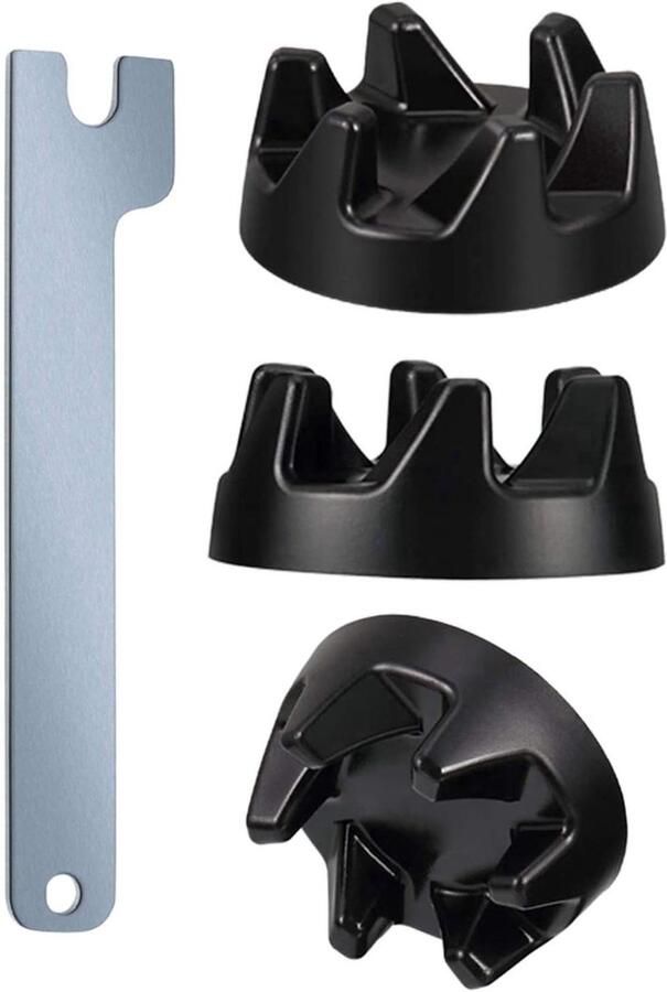 Blender Koppeling Vervangend Onderdeel Apparaat Repareren Hoge Sterkte PP 36mm Buitendiameter Zwart
