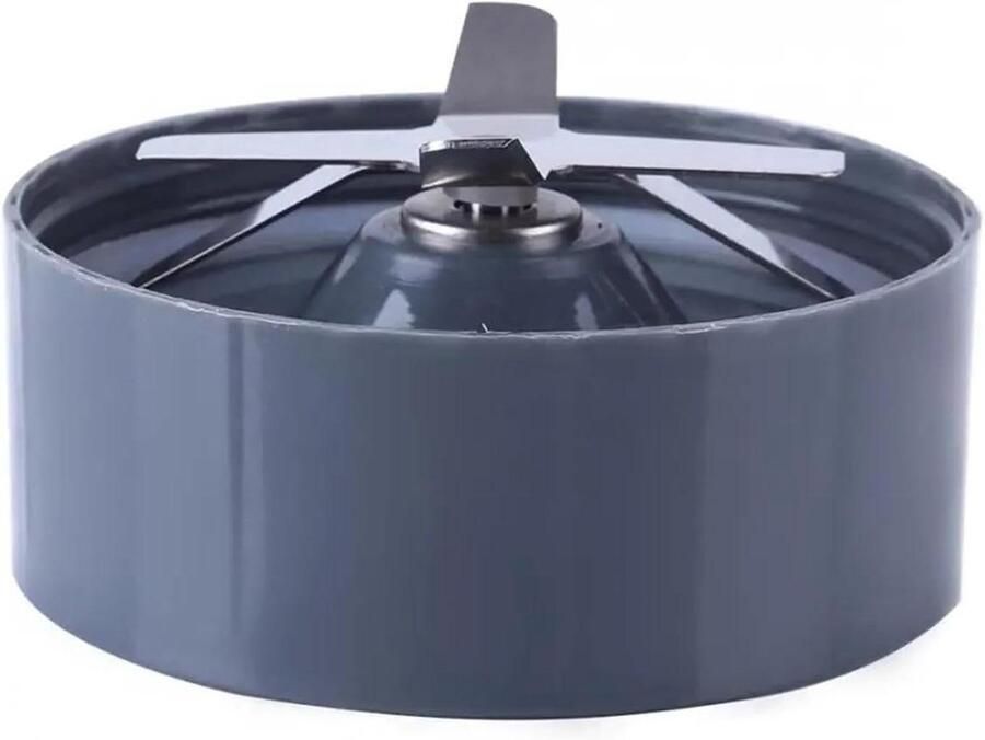 Blender Mesbasis Reserveonderdeel Mixer Dagelijks Mengen Roestvrijstalen Constructie 10x10x10 cm Zwart