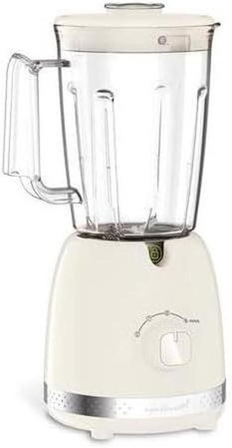 Blender met Kan Mixer Keukenmachine Smoothies Maken Faciclic Veiligheidssysteem 175 Liter Ivoor