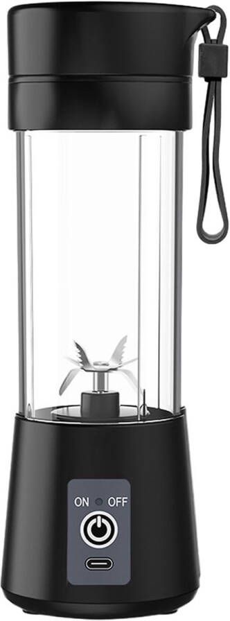 Blender Mini Blender Smoothie Maker Oplaadbare mini Blender Portable Blender Fruitpers Zwart