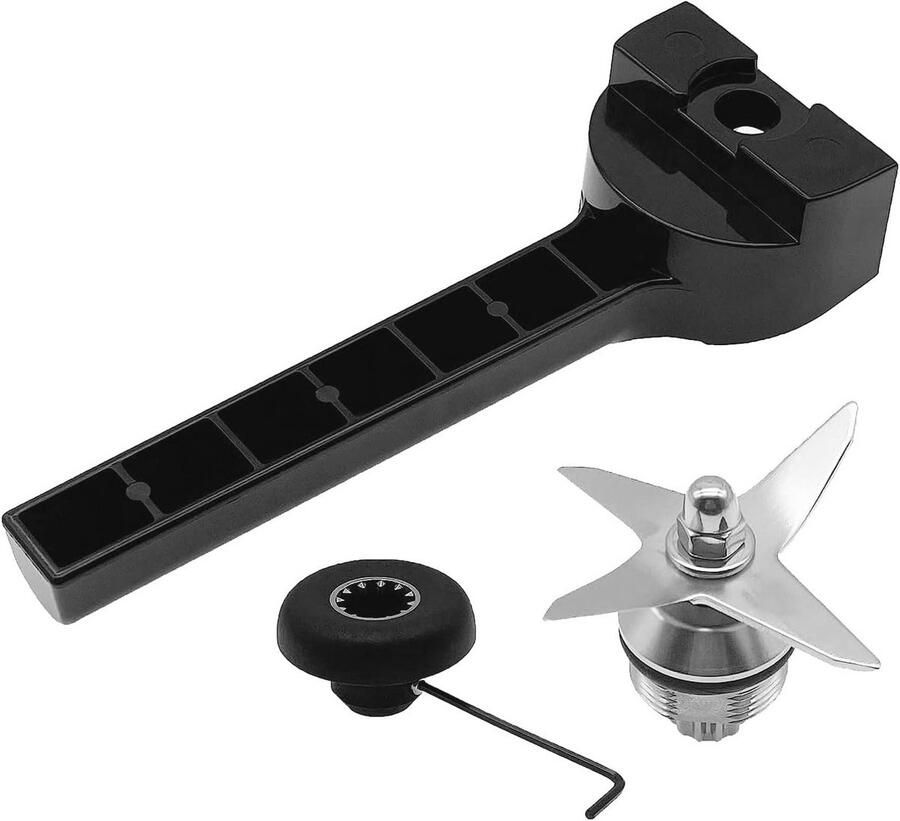Blender Nat Blade Montage Set met Moersleutel en Verwijderingsgereedschap voor Standaard Containers