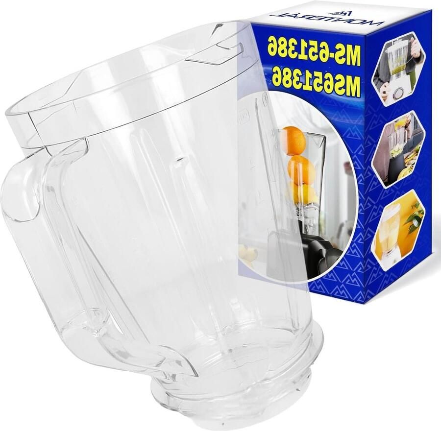 Blender Onderdeel Mixer Accessoire Keukenapparatuur Reparatie Originele Code Compatibel 21.5 cm Zwart - Foto 1