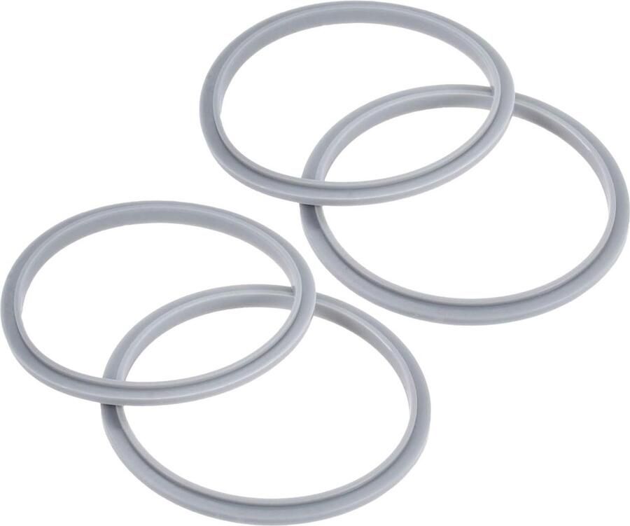 Blender Pakking Vervanging voor Nutribullet Rubber Ring Seal Ringen Pakkingen met Lip Compatibel met Nutribullet 600 900 Serie Blender (Pack van 4)
