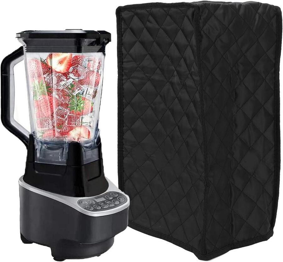 Blender Stofkap Keukenmixer Toestelhoes Keukenapparatuur Beschermen Gewatteerde Zachte Stof 23x18x42cm Zwart