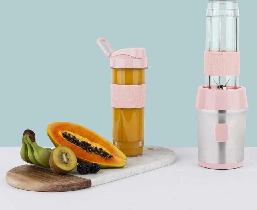 Multifunctionele Blender 4in1 Smootie Maker To Go 1 Liter Kan & 2x600ml Drinkfles Koffiemolen 1050W Antislipvoeten - Foto 6