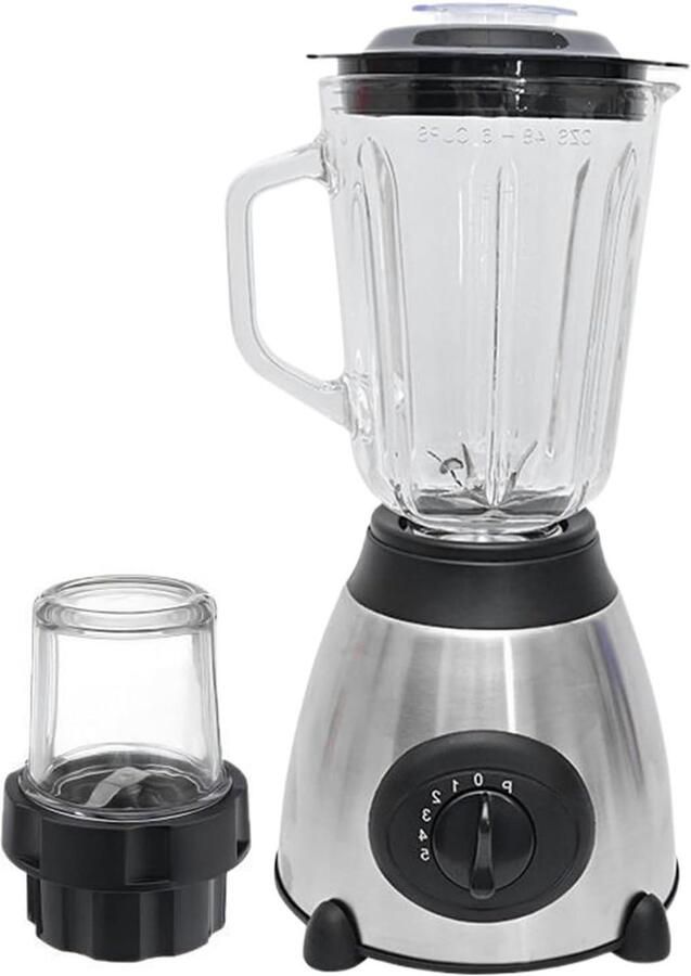 Blender Voor s Kruidenmaker En Keukenmachine Met Verwisselbare Glazen Beker Blender Voor Thuis Gezin Vrienden En Volwassenen In De Keuken