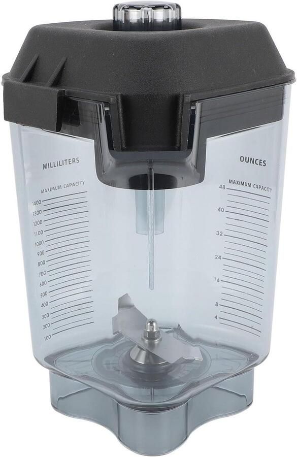 Blenderkan Reservekan Smoothie Maken Brede Compatibiliteit 48oz Capaciteit Transparant