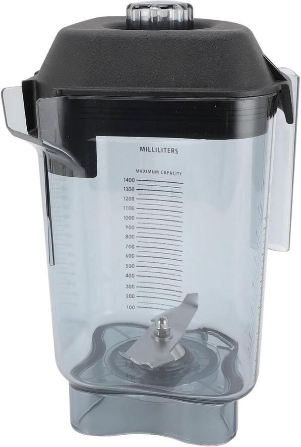 Blenderkan Vervangend Kan voor Blender Smoothies Maken BPA-Vrij Polycarbonaat 1.4 Liter Transparant