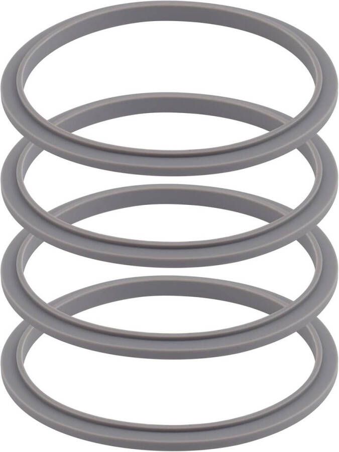 Blender gaskets Set van 4 stuks voor persoonlijke blenders 600W en 900W Siliconen vervangingsonderdelen Afdichtringen Accessoires voor blender
