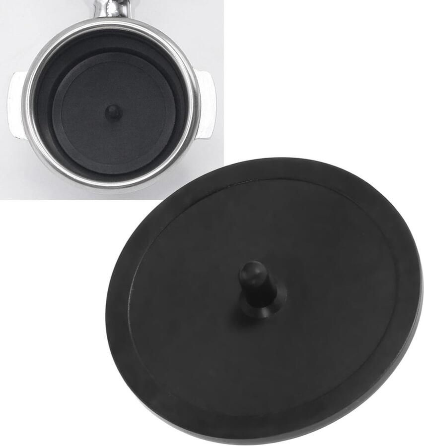 Blind filter voor espresso machines achterwasdisc rubber 50 x 2 mm blind zeef voor 58 mm handgreep perfect voor barista's