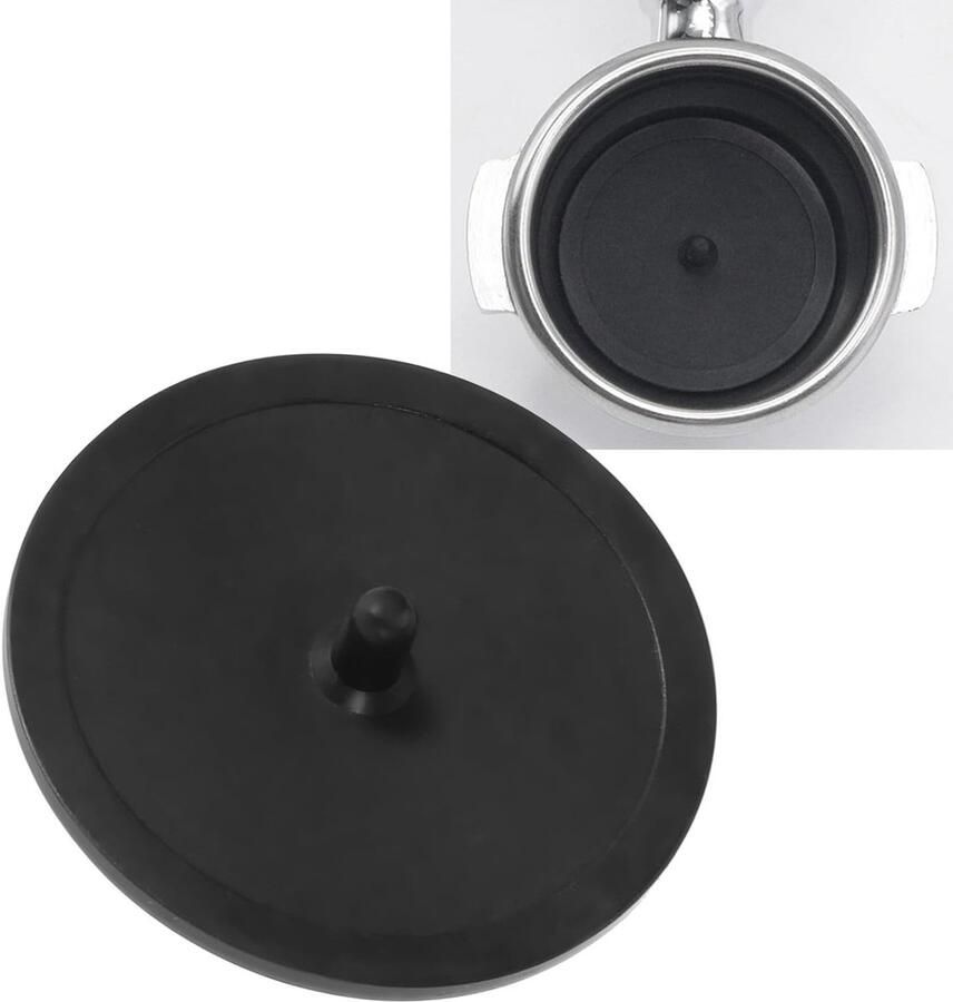 Blind filter voor espresso machines achterwasdisc rubber 50 x 2 mm geschikt voor 58 mm handgreep perfect voor koffiezetapparaten