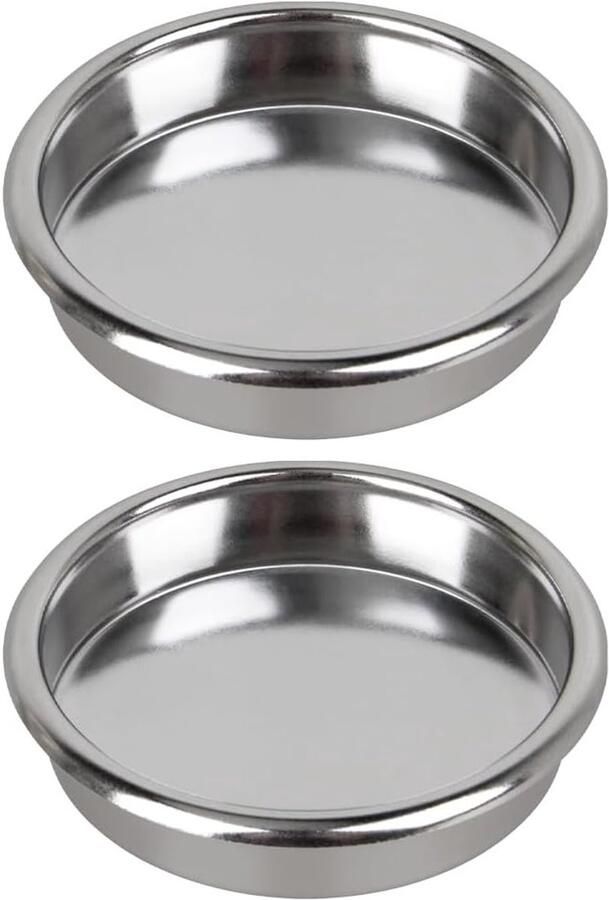Blindfilter voor volautomatische koffiemachines drukloos en eenvoudig te reinigen 58 mm 2 stuks ideaal voor koffiezetapparaten en barista's