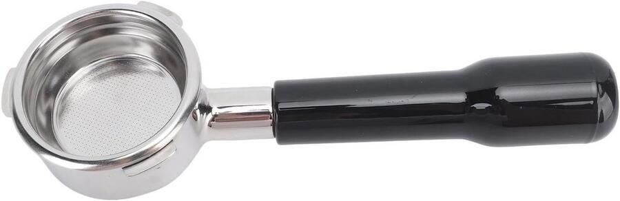 Bodemloze Portafilter 58 Mm voor Koffiezetapparaten Roestvrij Staal en Kunststof Extractieverbetering