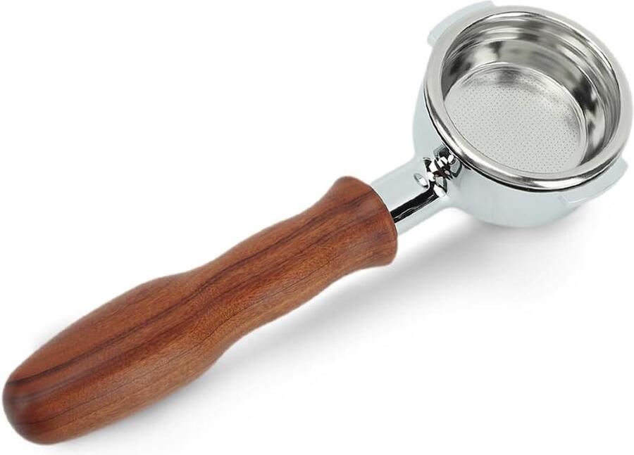 Bodemloze Portafilter 58Mm Afneembaar Ontwerp voor Expobar Rocket Espresso Portafilter Rancilio Em19m2 Casadio Wega Faema Symmetrische 2 Oren Coffee Portafilter