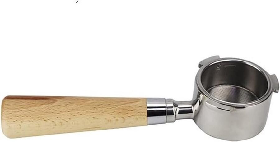 Bodemloze Portafilter Brouwen Handvat Rvs EC680 EC685 Professionele 51mm Geschikt voor Koffiemachines Zwart