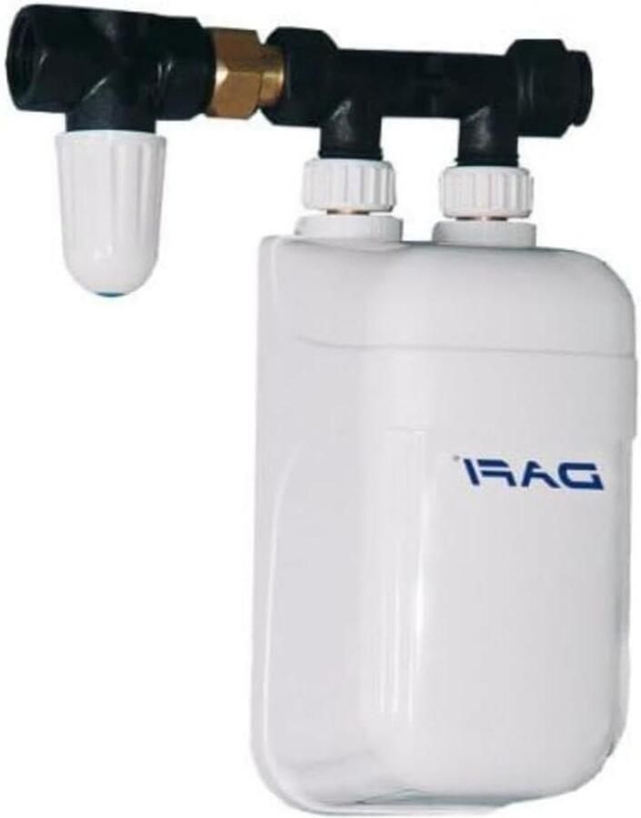 Boiler Waterverwarmer Direct warm water Compact design 1 Liter Wit