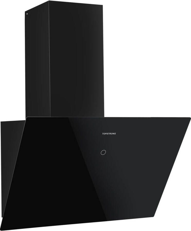 Boleen Schuine Afzuigkap 60 cm Afzuigkappen Afzuigkap Zwart Met Touchscreen LED Zwart