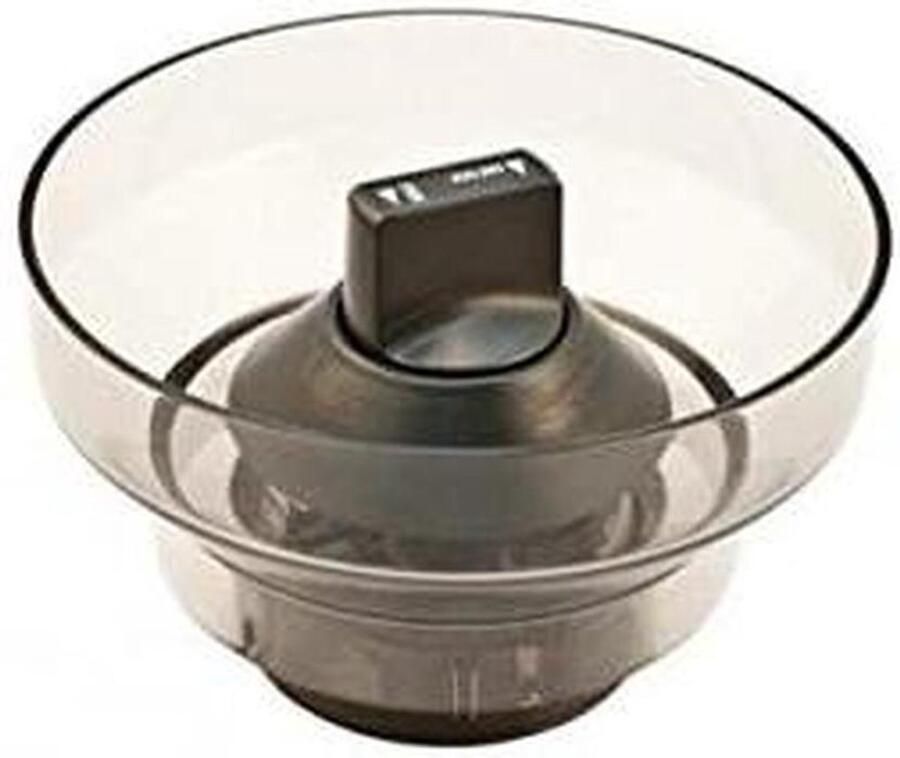Bonenhouder Koffiemachine Reservoir Koffiebonen Verse Koffie Zetten Origineel Onderdeel 200 Milliliter Gerookt Helder Grijs