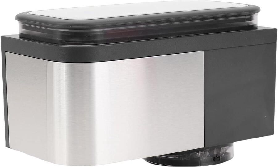 Bonencontainer Koffiemachine Koffiebonen Reservoir Koffie Zetten Hoge Capaciteit 24D x 17B x 13H cm Zwart
