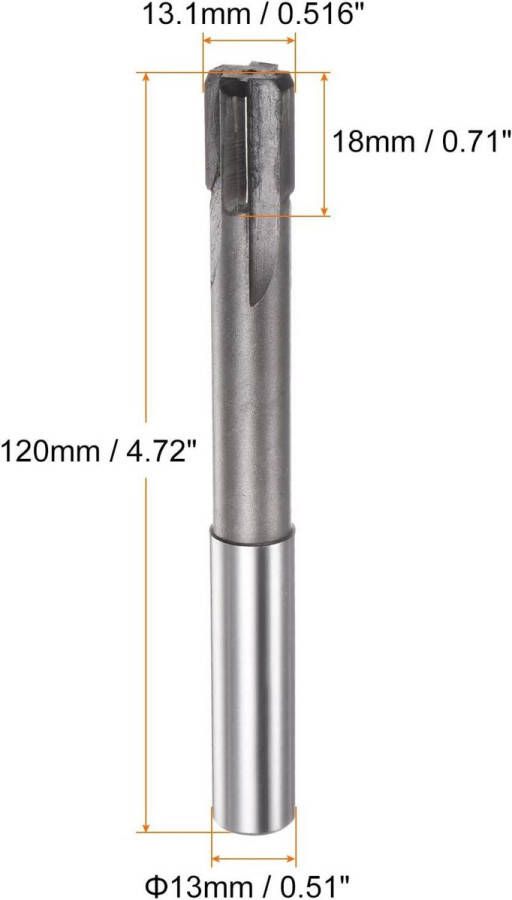 Boorkop 13 1 mm H7 C1 K30 Carbide Tip Precisie Rechte Fluit Ronde Staaf Machine Frezen Snijmachine
