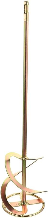 Boormixer Mengstaaf Verfmenger Roerstaaf Materiaal Mengen Duurzaam 45 Staal 48.5x10.5cm Goud