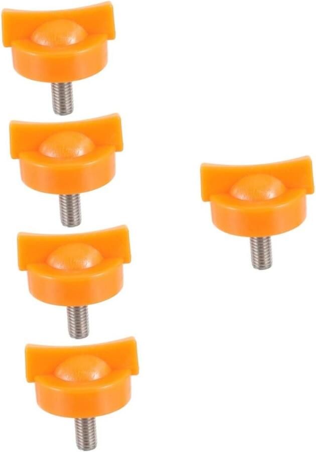 Borgschroef Sapcentrifuge Vervangingsonderdeel Pers Sap Maken Specifiek voor XC-2000E 4 cm Oranje