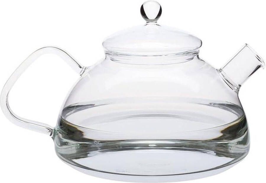 Borosilicaatglas Waterkoker met Glazen Deksel 1.2L