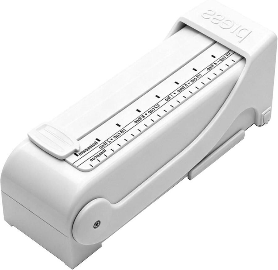 Boter Kaassnijder Snijdispenser Eenvoudig Snijden Met Maatstrepen N.v.t. Wit