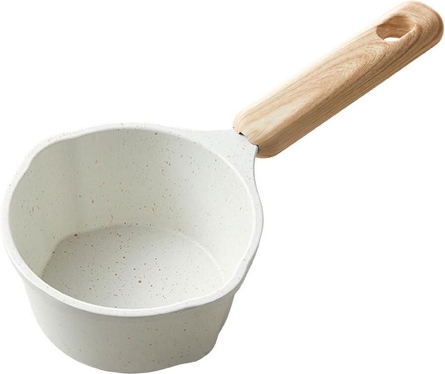 Boter Warmer Pan Melk Kookpot Kleine Maaltijden Koken Dubbele Giet Tuiten 250 ml Capaciteit Zwart